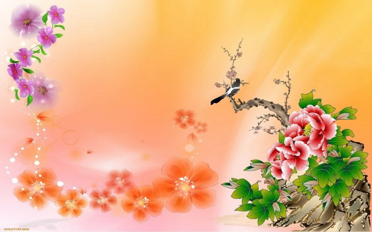 Цветочная рамка