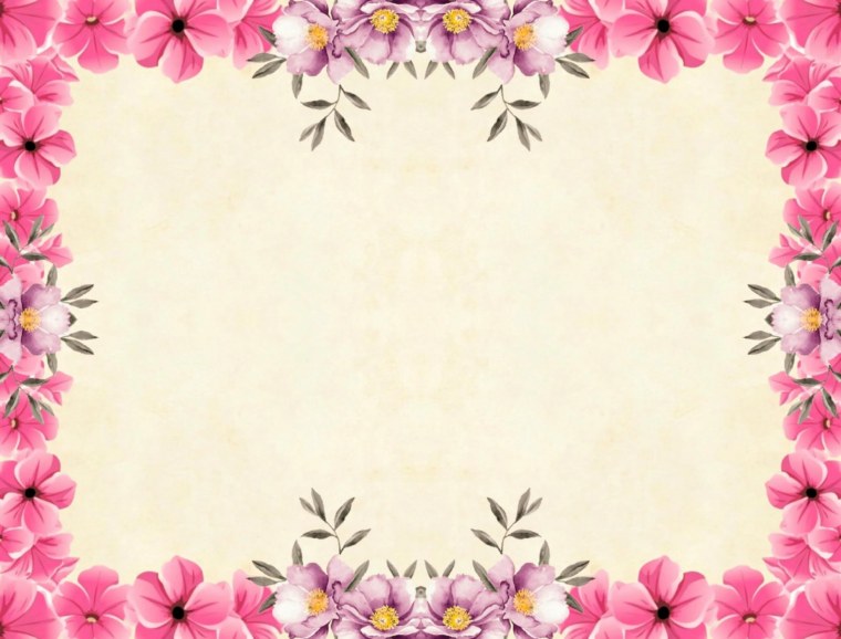 Цветочный фон для текста