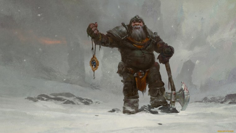 Дворф в таверне