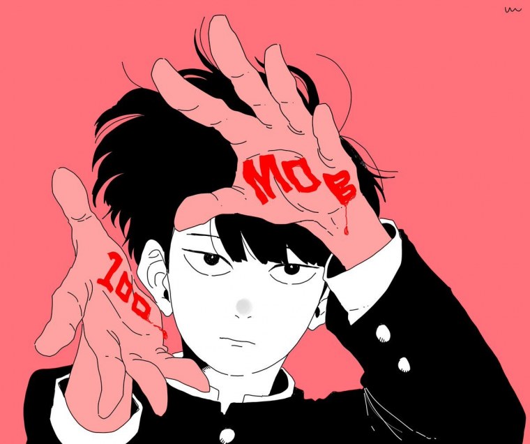 Моб психо 100 арт ярость