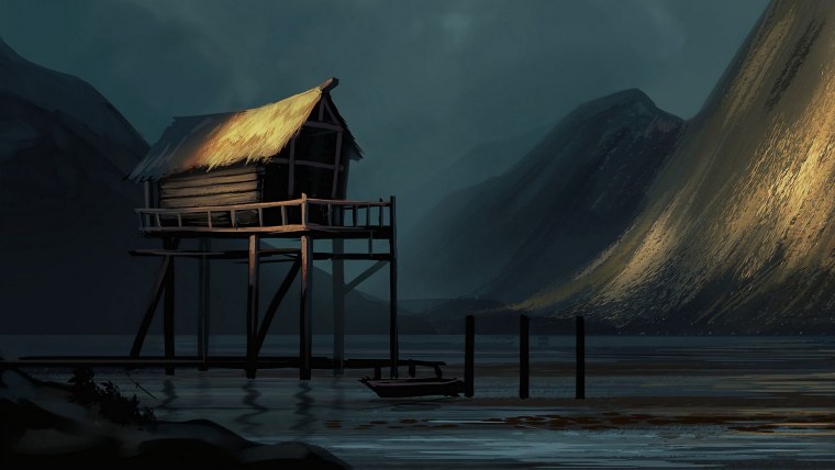 Бунгало на берегу реки