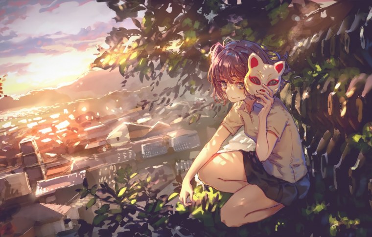 Аниме амнезия зеленые волосы