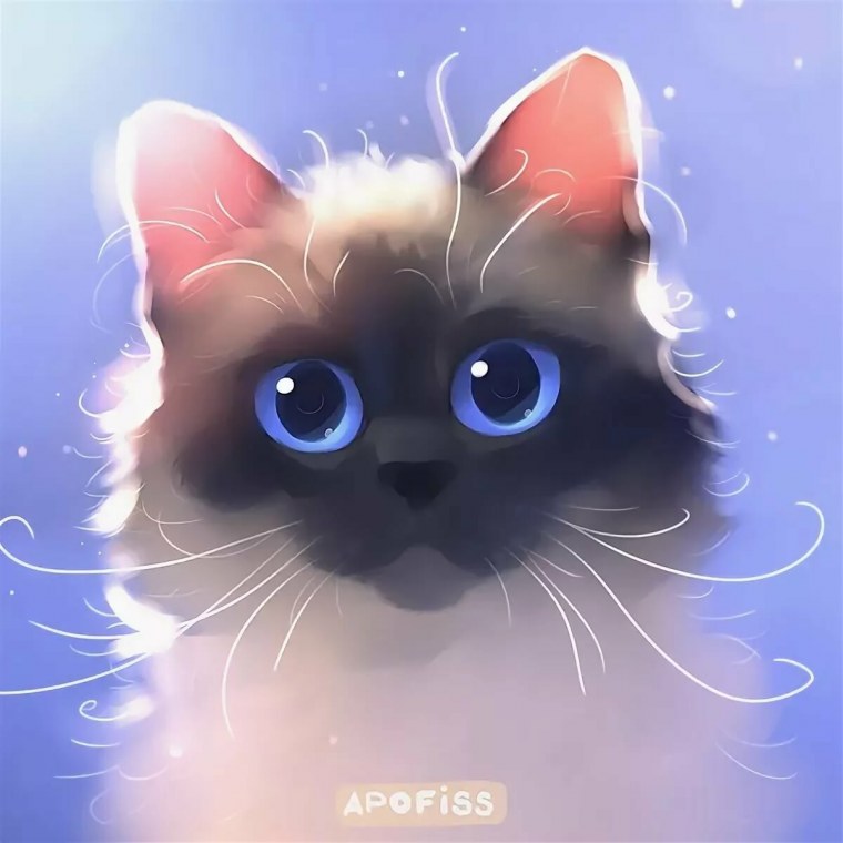 Аниме дети кошки