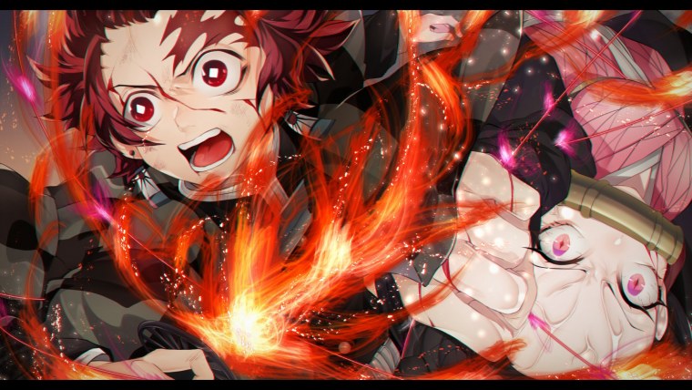 Аниме клинок рассекающий демонов Kimetsu