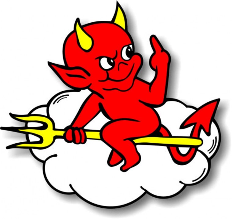 Девушка чертовка