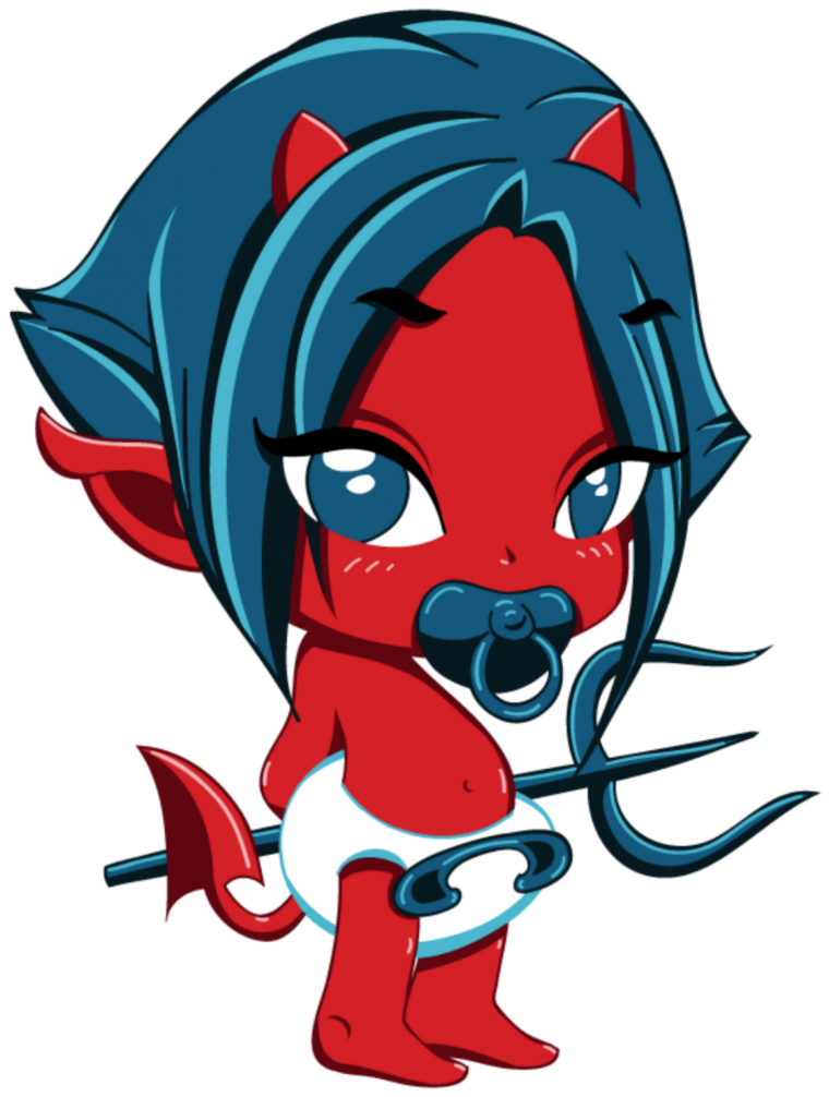 Korean little Devil Vectory