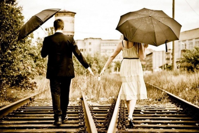 Мужчина и женщина разлука