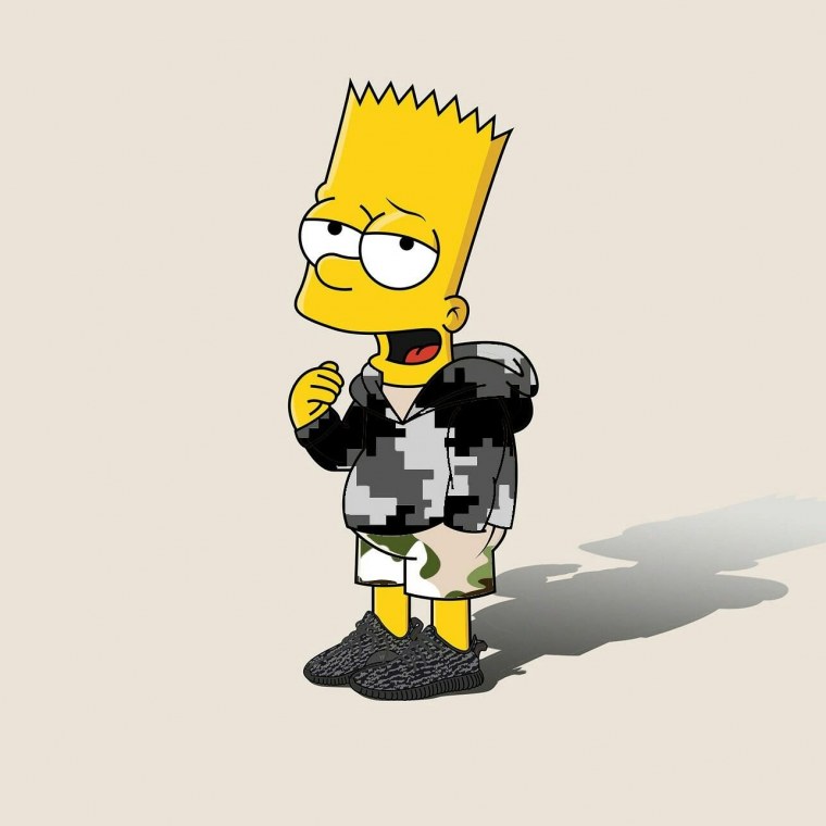 Барт симпсон Моргенштерн