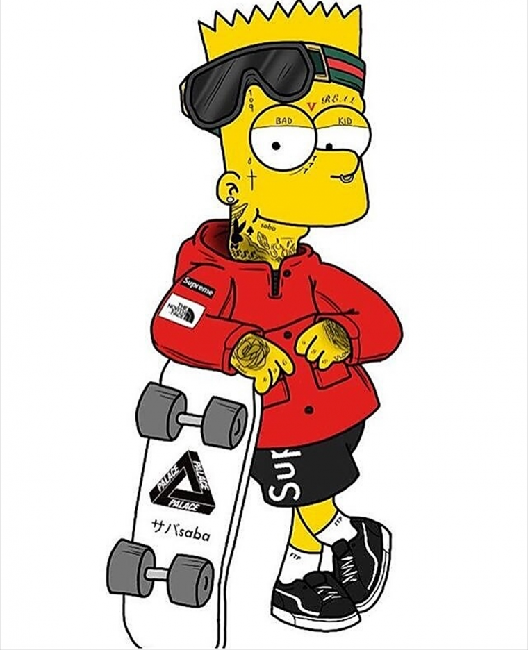 Барт симпсон Hypebeast
