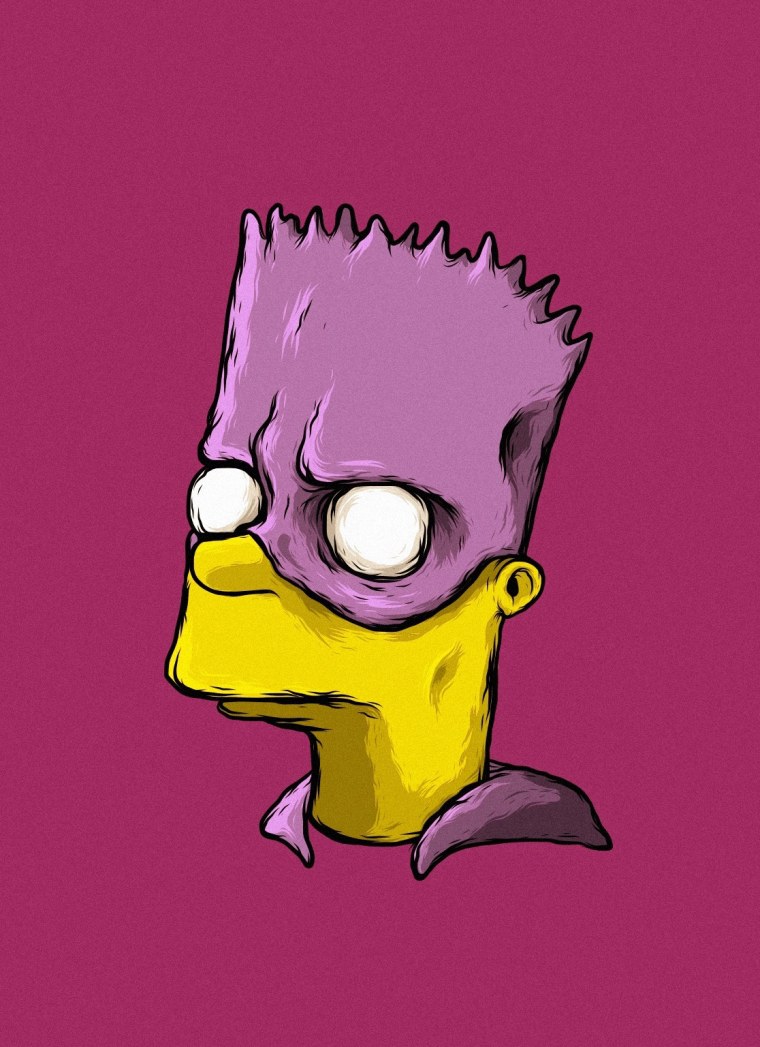 Барт симпсон Моргенштерн