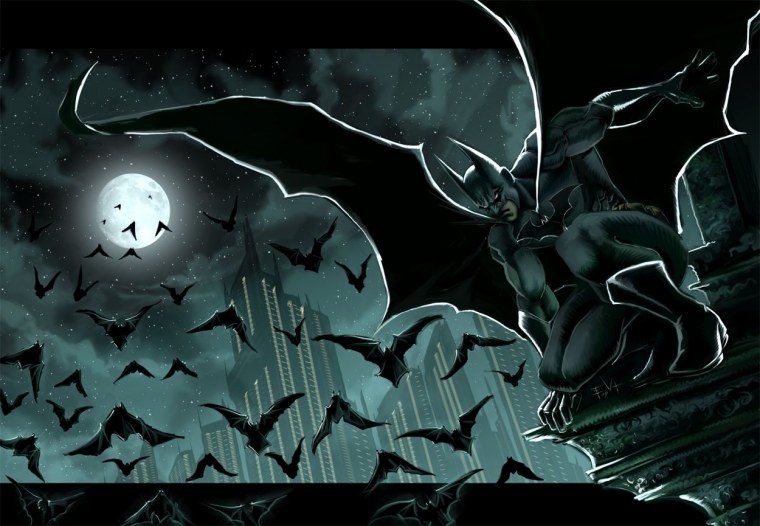 Летучие мыши Бэтмена Бэтмена