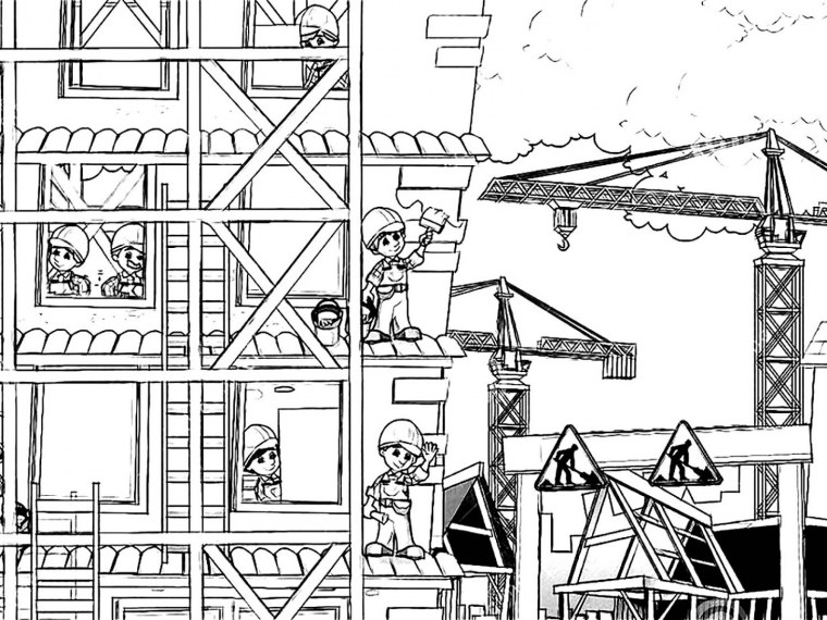 Строитель для дошкольников