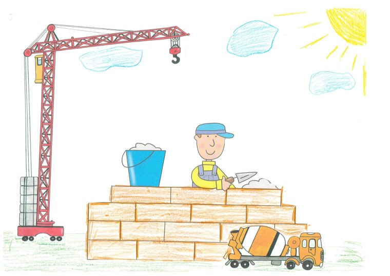 Нарисовать стройку