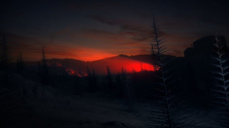 Атмосферные обои на ноутбук