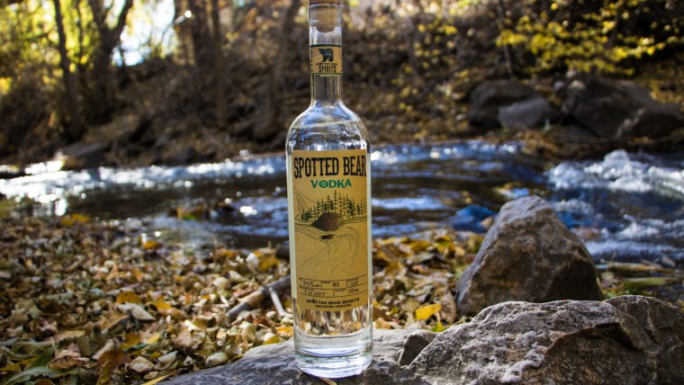 Бутылка водки