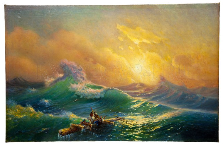Девятый вал Айвазовский Романтизм