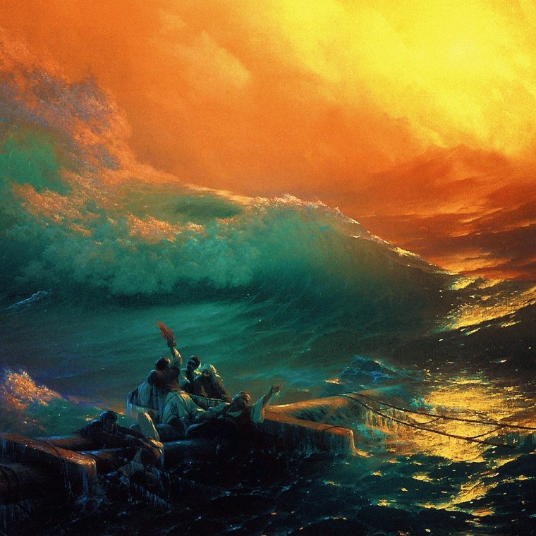 Девятый вал картина Айвазовского