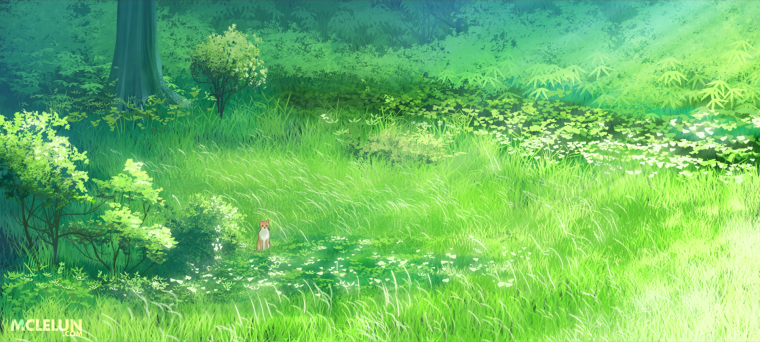 Аниме пейзаж