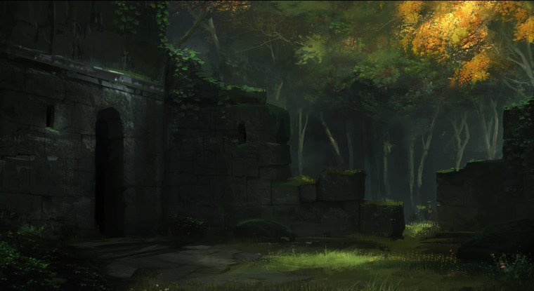 Красноволосая принцесса Белоснежка замок