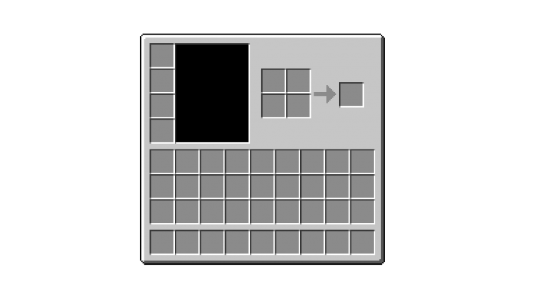 Майнкрафт 1.8 инвентарь