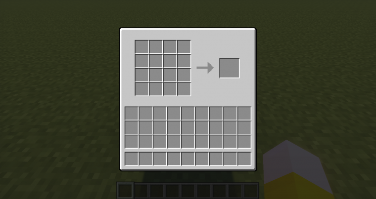 Крафт верстака в майнкрафт