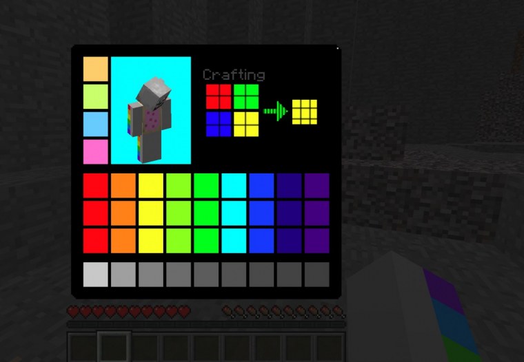 Скриншот инвентаря майнкрафт