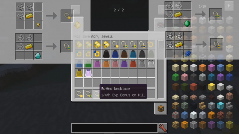 Инвентарь из МАЙНКРАФТА