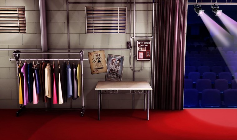 Вечерняя улица аниме