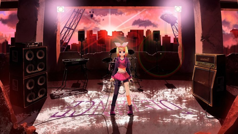 Сцена для обр аниме