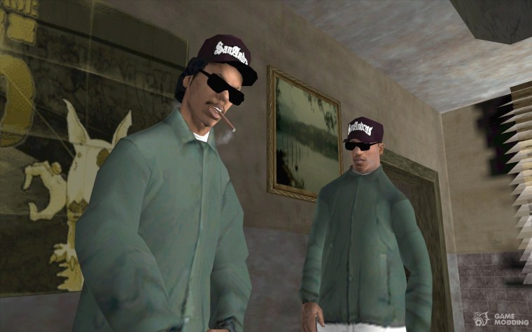 ГТА Сан андреас Гроув стрит арт