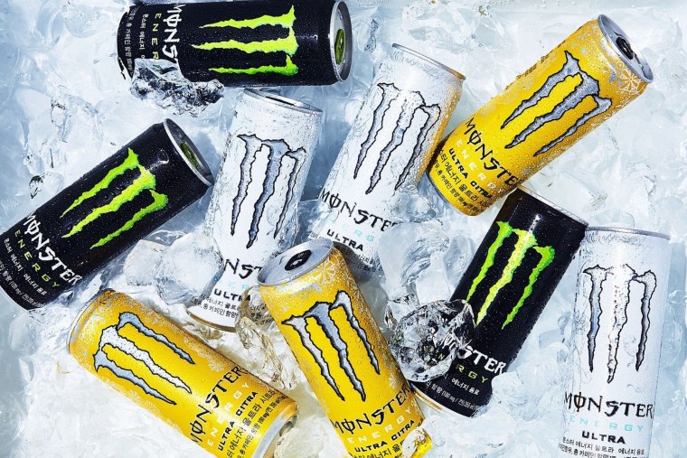 Monster Energy Ultra Violet розовый