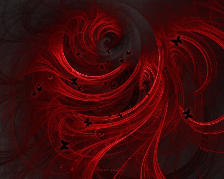 Аватар в красно черном стиле