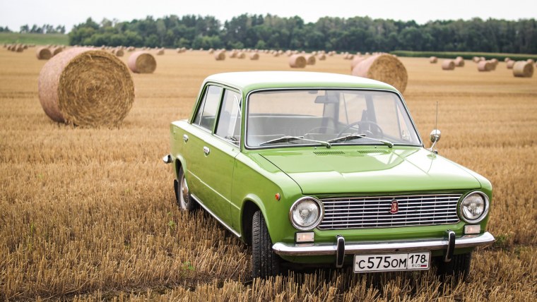 ВАЗ-2101 Жигули зелёная