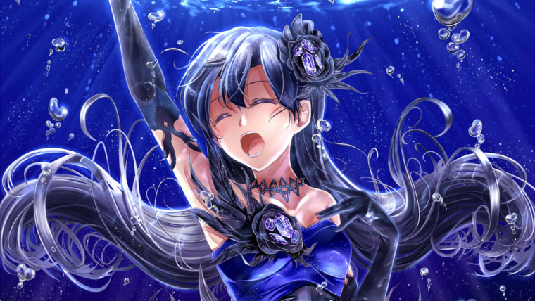 Аниме девушка с ноутбуком