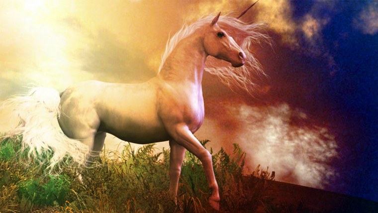 Обои на рабочий стол Единорог