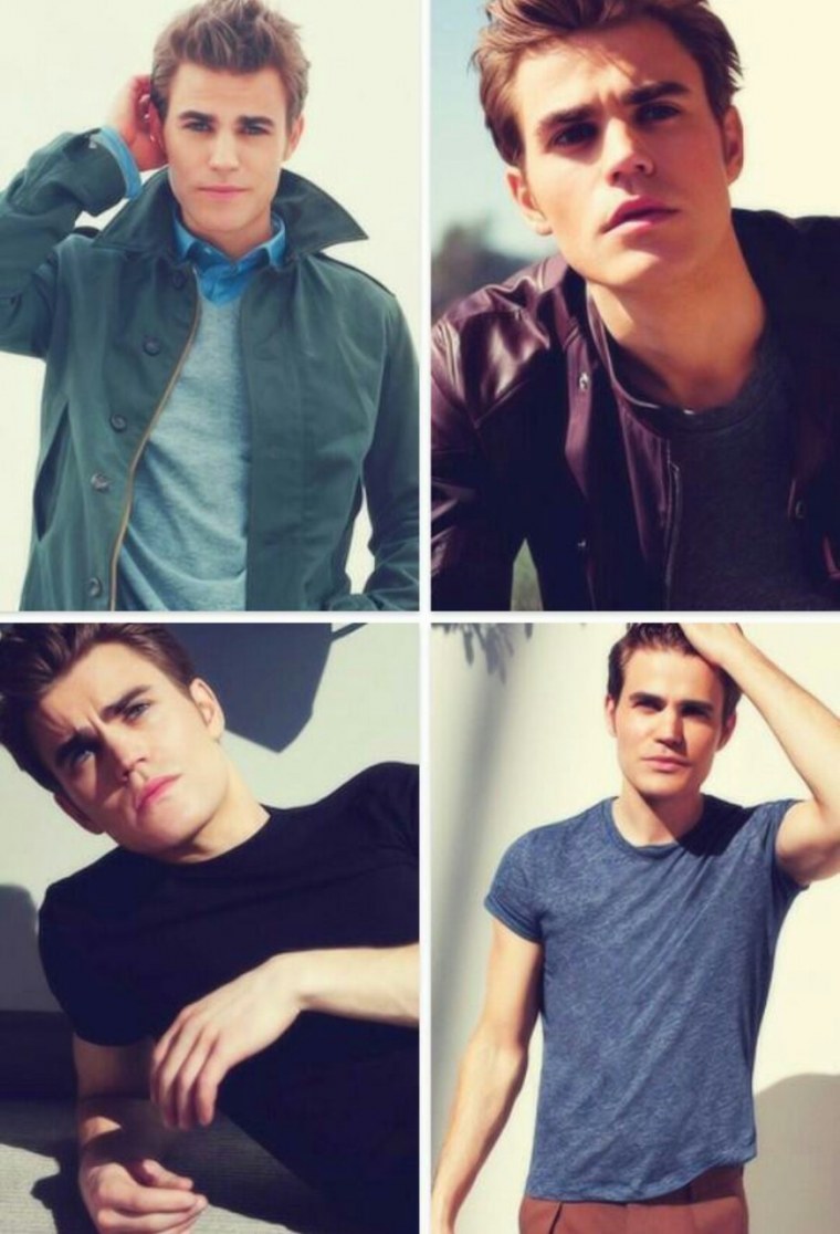 Стефан Сальваторе в рубашке