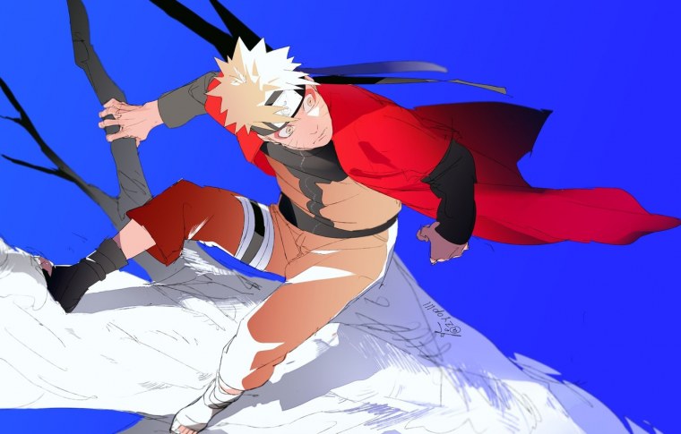 Какаши Хатаке и Наруто Узумаки