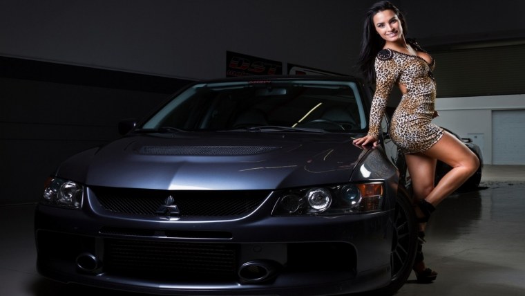 Автомобили и девушки HD