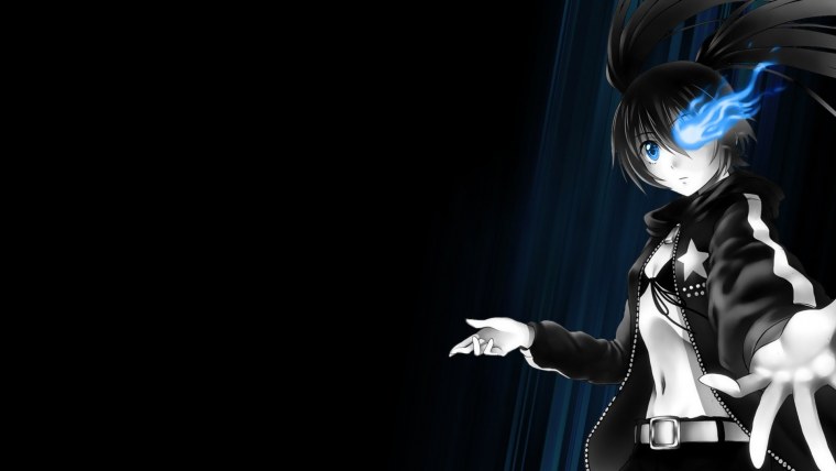 Аниме тян с красными глазами