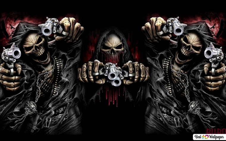 Страшные черепа на рабочий стол