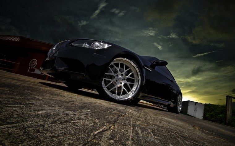 Ниссан ГТР черный 1920 1080