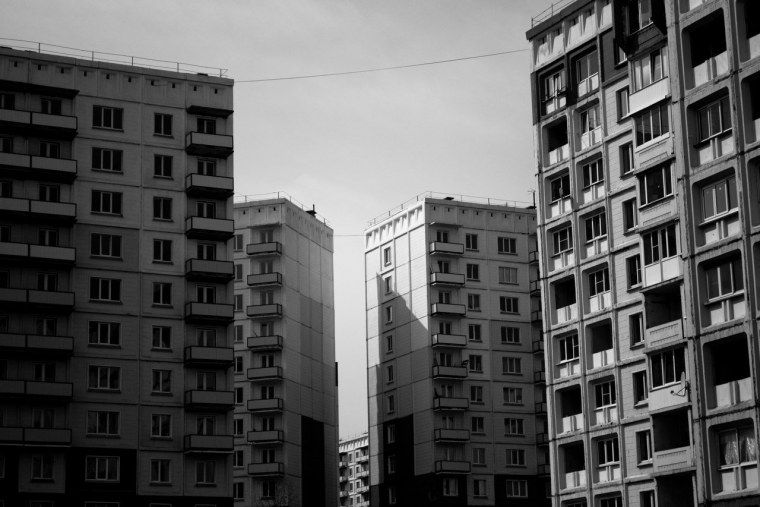 Закат на крыше