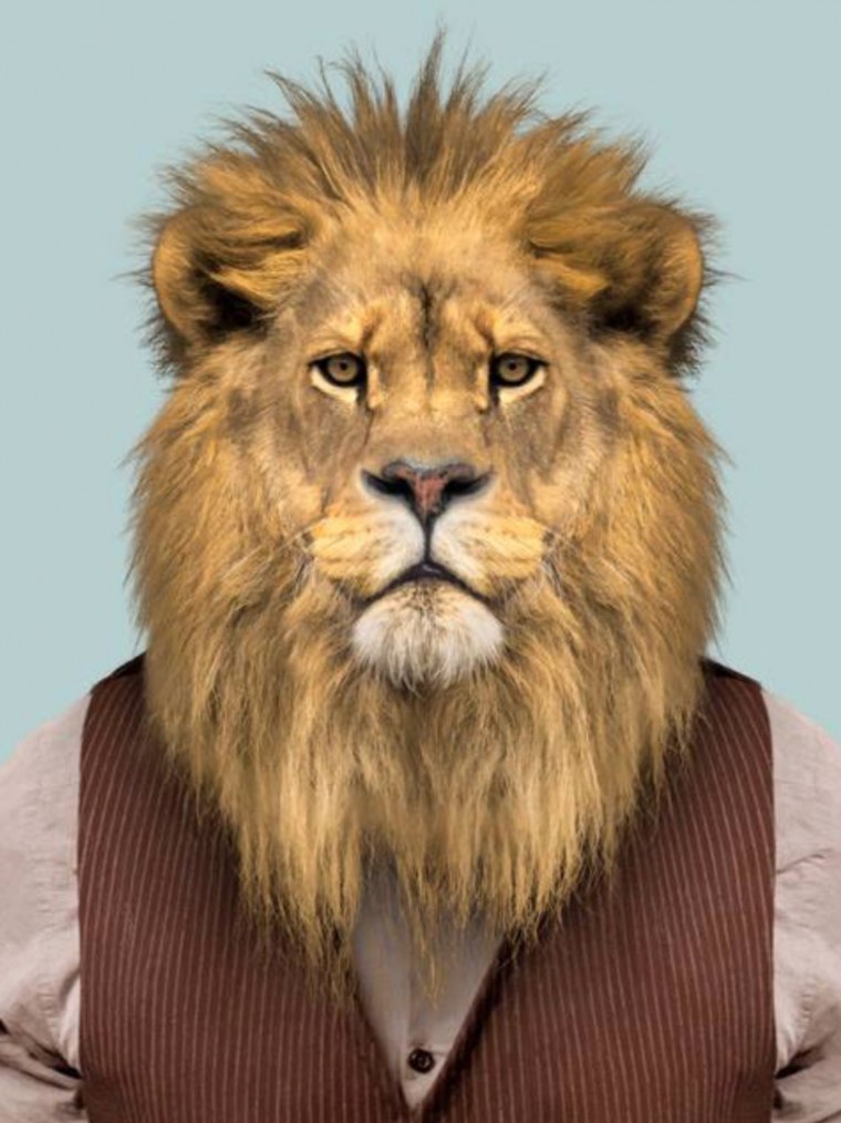 Человек с головой Льва