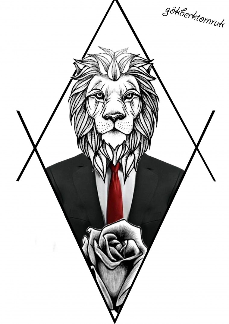 Человек с головой животного