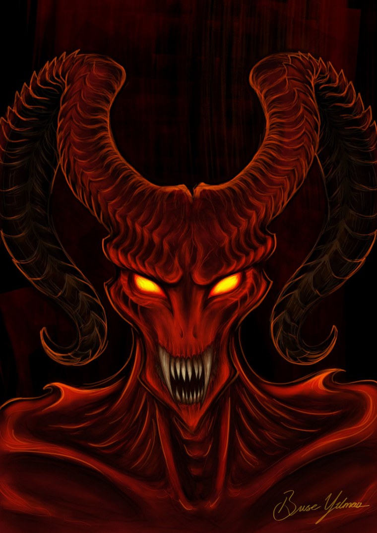 Огненный череп