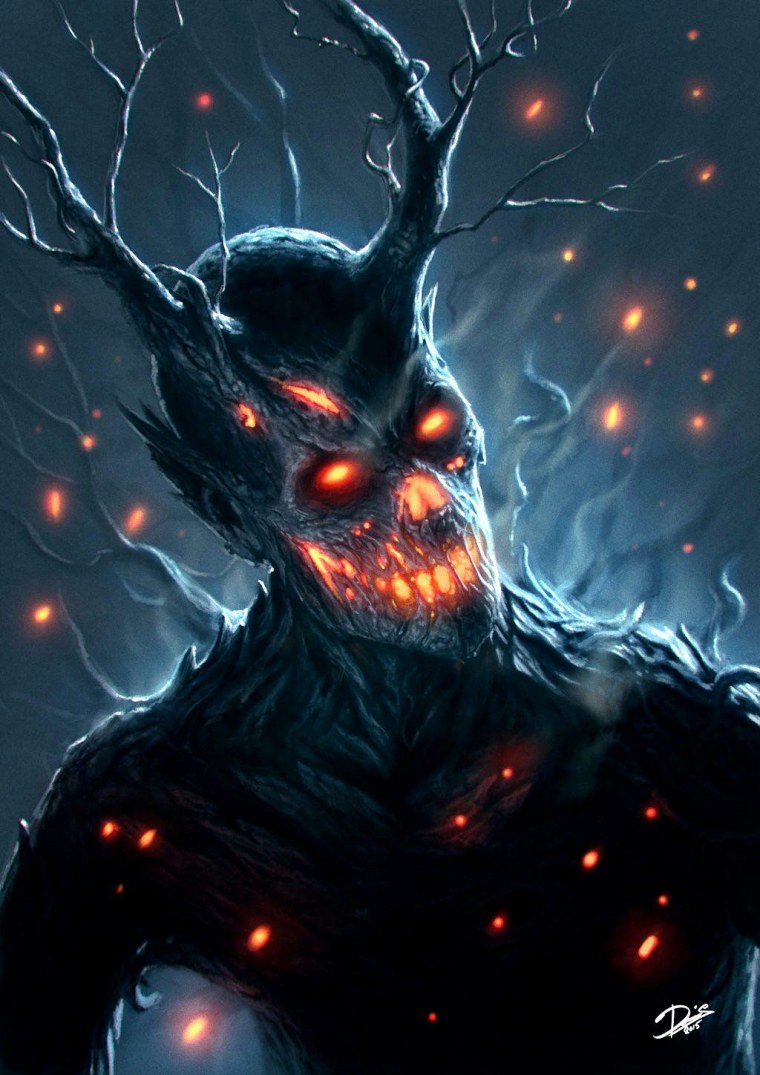 Дьявол сатана Люцифер черная Троица