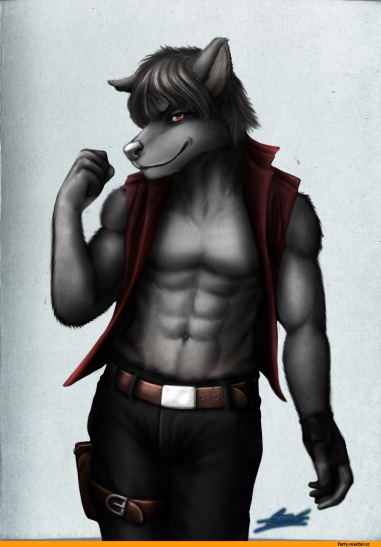 Фурия волк в полный рост