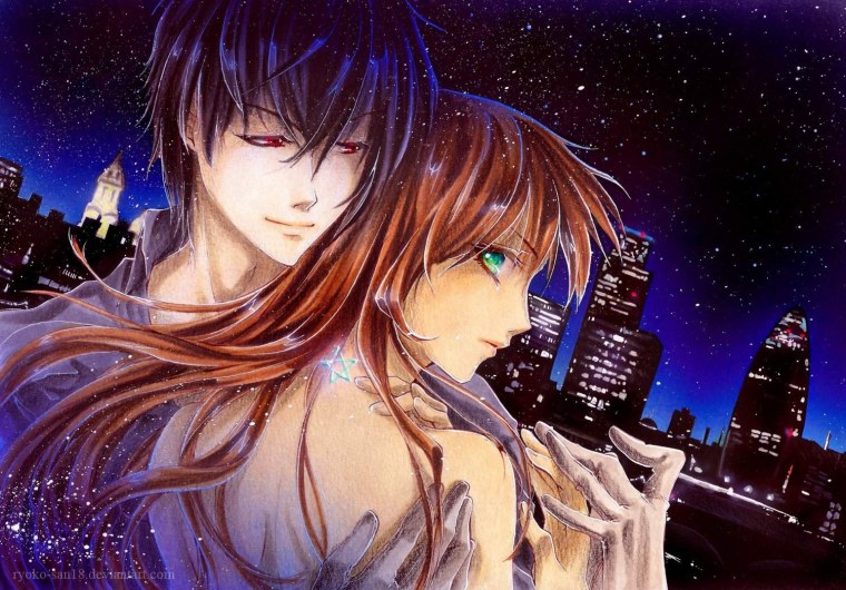 Аниме влюбленные пары