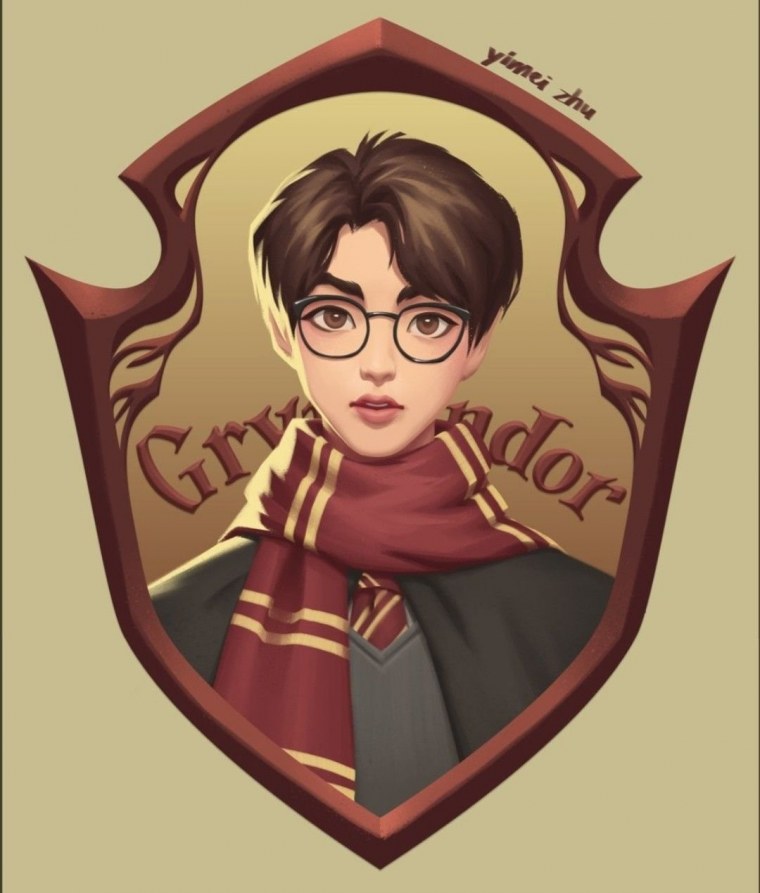 Гарри арт Гриффиндор