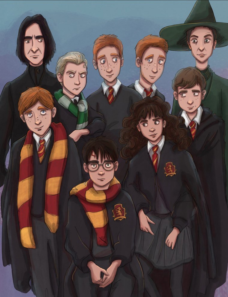 Ученики Пуффендуя из Гарри Поттера